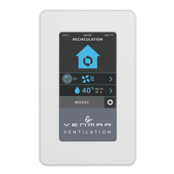 Venmar - Virtuo Air Exchanger Advanced Touchscreen Controller (Luxury) - Canadian HVAC