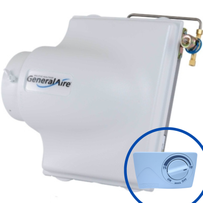 General Aire - Evaporative Flow-thru Humidifier (GF3200DMM) - Canadian HVAC